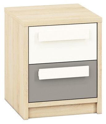 Picture of Bedside table ML Meble Drop 13 Dark Grey