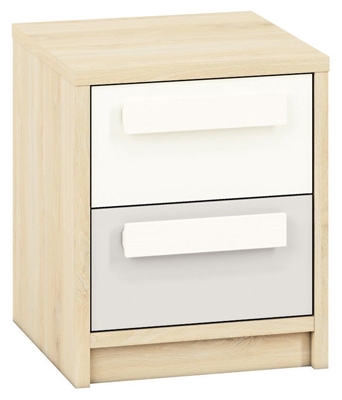 Picture of Bedside table ML Meble Drop 13 Light Grey