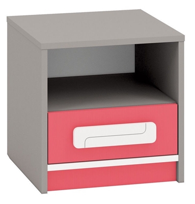 Picture of Bedside table ML Meble IQ 13 Pink