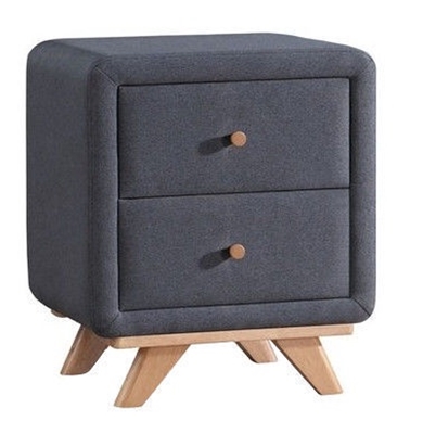 Picture of Bedside table Signal Meble Melissa Dark Grey