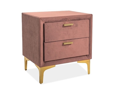 Picture of Bedside table Signal Meble Monaco Pink