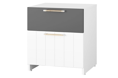 Picture of Naktsgaldiņš Szynaka Furniture Picolo 08 White / Gray