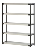Show details for Stand with 5 shelves Grosfillex XXL135 135 x 39 x 175 cm