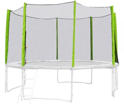 Picture of inSPORTline Froggy PRO Trampoline Safety Net 366cm Green