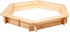 Picture of Folkland Timber Sandbox with Foldable Lid 1300x200x1300mm