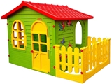 Show details for Mochtoys Garden House With Fence 10498