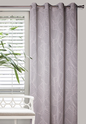 Picture of Curtain BANANA 140X245CM SL.CILP. GRAY