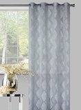 Show details for CURTAINS WAR 140X245CM EYELETS GRAY