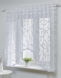Show details for Curtain SCROLL WHITE 300X150 D