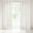 Picture of CURTAIN ASTER WHITE / FLOWERS 140X250 D