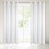 Picture of CURTAIN LUCY 140X250 WHITE RINGS D