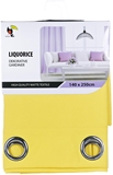 Show details for Tuckano Liquorice Curtain 140x250cm Yellow
