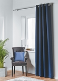Show details for CURTAINS B / O 140X245CM LOOPS BLUE