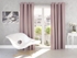 Picture of CURTAINS SILK 140X245 WITH RING APD. PINK