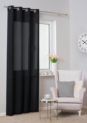 Picture of CURTAIN SLEEP BLACK 140X250 NIGHT