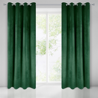 Picture of CURTAIN SARAH GREEN / FLOWERS 140X250 N