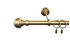 Picture of Curtain rod bar D19, 180cm, gold