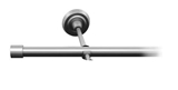Show details for Curtain rod bar D19, 240cm, silver
