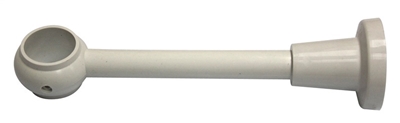 Picture of CORNICE HOLDER D28 18CM WHITE PVC (OKKO)