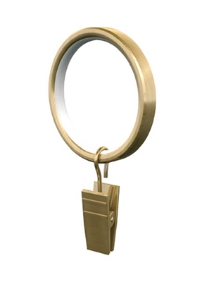 Picture of Curtain ring with pin D16 / 19, gold, 10pcs.