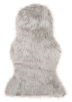 Picture of Faux Fur Carpet 60x90cm Grey