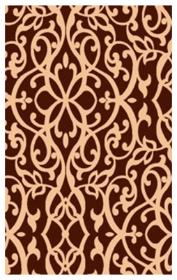 Picture of PAKL. LUXURY A053448A_L0173 1.6X2.4 BROWN