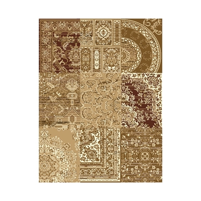 Picture of Carpet Shiraz 1572 B55, 1.20x1.70m, brown