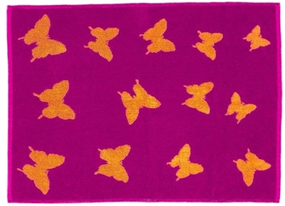 Picture of Bradley Towel 50x70cm Purple/Orange