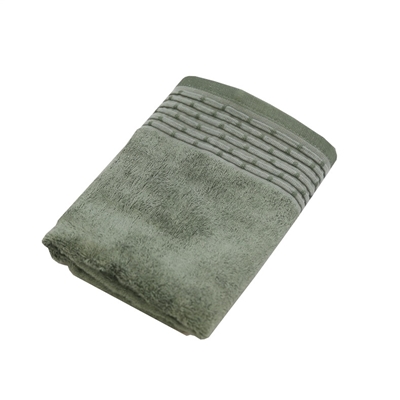 Picture of TOWEL 50X90 HITA GREEN