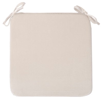 Picture of Home4you Deluxe 2 Chair Pad 39x39cm Creamy