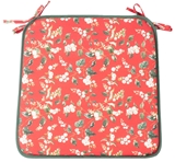 Show details for Home4you Winter Garden Chair Pad 39x39cm Red