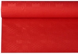 Show details for Pap Star Tablecloth 8 x 1.2m Red