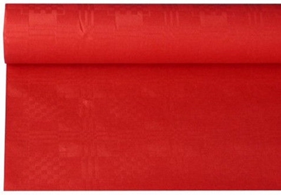 Picture of Pap Star Tablecloth 8 x 1.2m Red