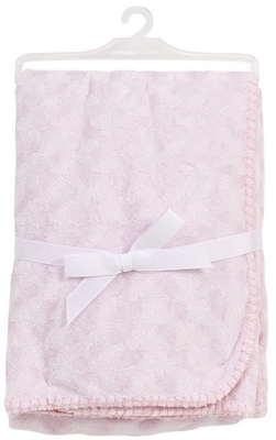 Picture of BabyDan Double Fleece Blanket Pink