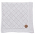 Picture of Ceba Baby Rice Stitch Knitted Blanket In Gift Box 90x90 Light Grey