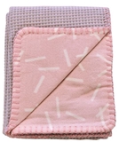 Show details for Lodger Baby Blanket Honeycomb 75x100cm Blush