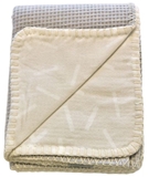 Show details for Lodger Baby Blanket Honeycomb 75x100cm Ivory