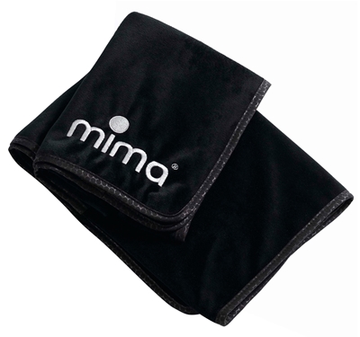 Picture of Mima Blanket 75x100cm S1101-09BB Black