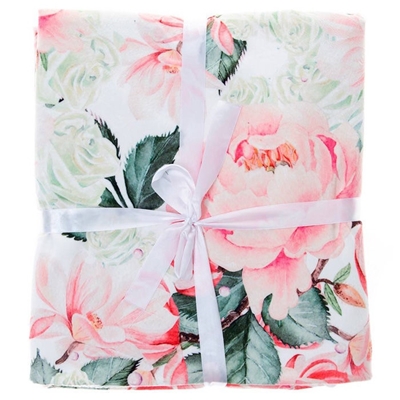 Picture of Peonies Blanket 140x160cm Multicolor