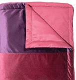 Show details for Home4you Deluxe 2 Bedspread 240x240cm Red/Dark Bordeaux