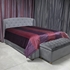 Picture of Home4you Deluxe 2 Bedspread 240x240cm Red/Dark Bordeaux