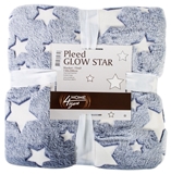 Show details for Home4you Glow Star Blanket 150x200cm Blue