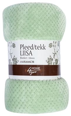 Picture of Home4you Liisa Blanket 150x200cm Green