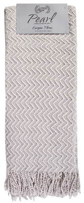 Picture of Home4you Pearl Blanket 130x160cm Light Gray