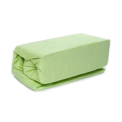 Picture of SHEET TERRY WITH RUBBER 90X200 GREEN