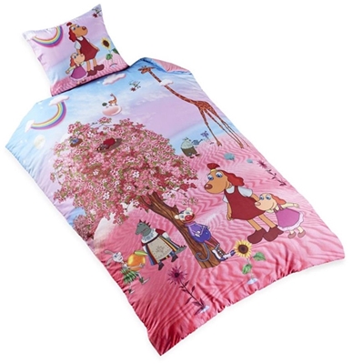 Picture of Bradley Bed Set 150x210cm Lotte With Pink Cherry Tree