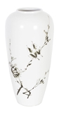 Show details for Home4you Yoko Ceramic Vase Birds H35cm White