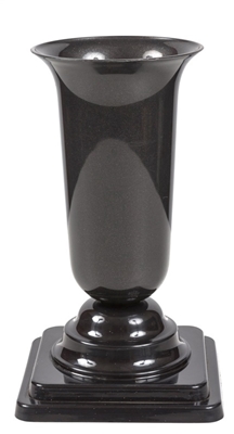 Picture of VASE CEMETERY WITH BLACK FEET 34.5 CM