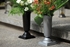 Picture of VASE ON FEET D13 BLACK