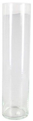 Picture of Verners Cylindrical Vase 15x60cm Transparent